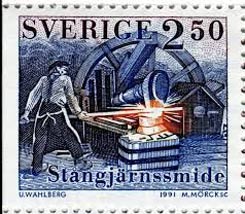 Post stamp Sweden