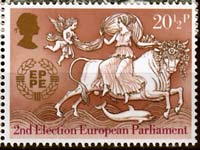 EU post stamp